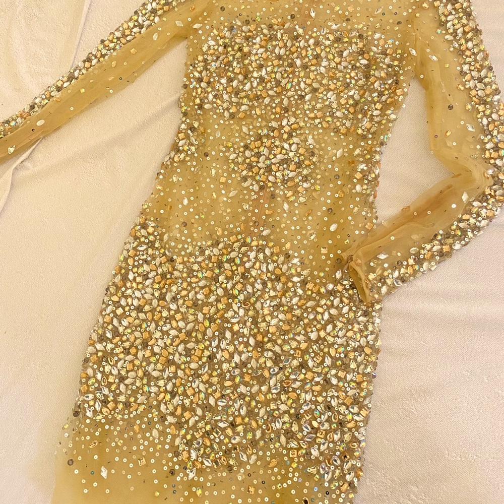 Crytal cocktail dress